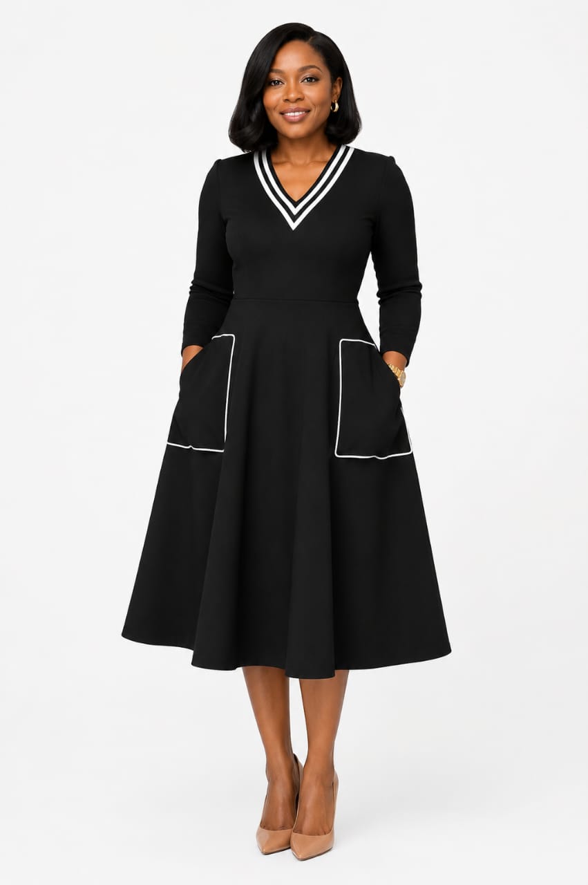 Two Piece Blazer Skirt Set