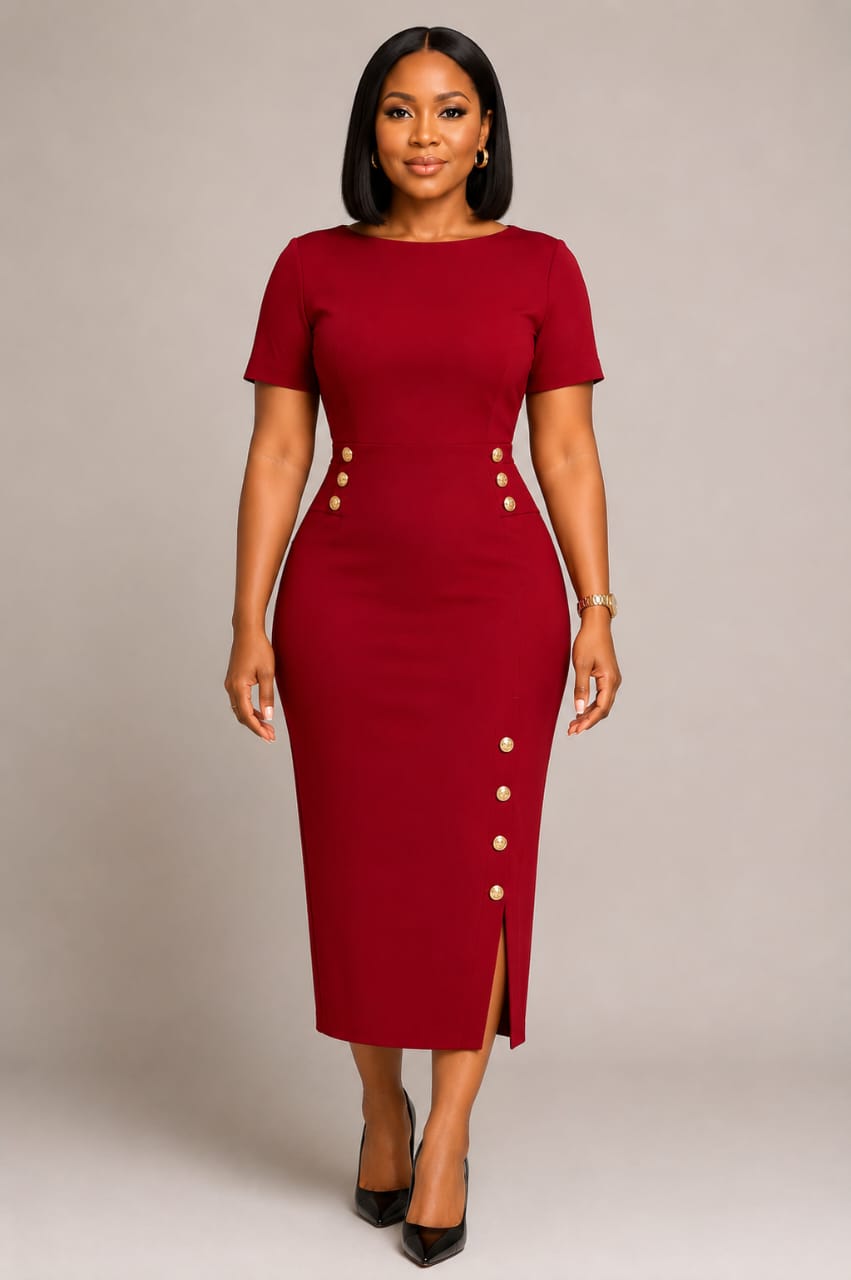 Tailored Zip Front Maxi Blazer Dress