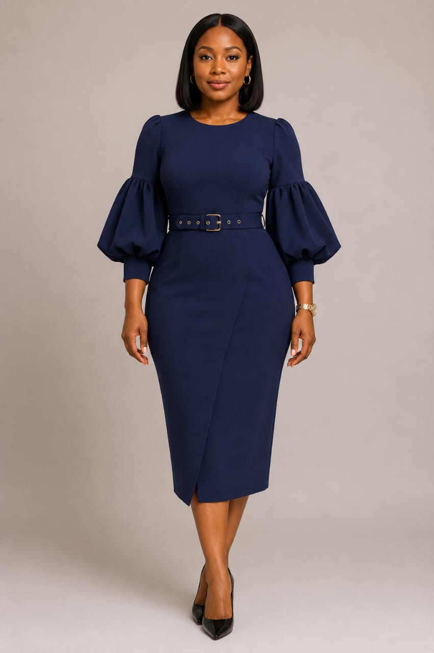 Tiered Denim Button Front Maxi Dress