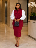 Two Piece Blazer Skirt Style Two