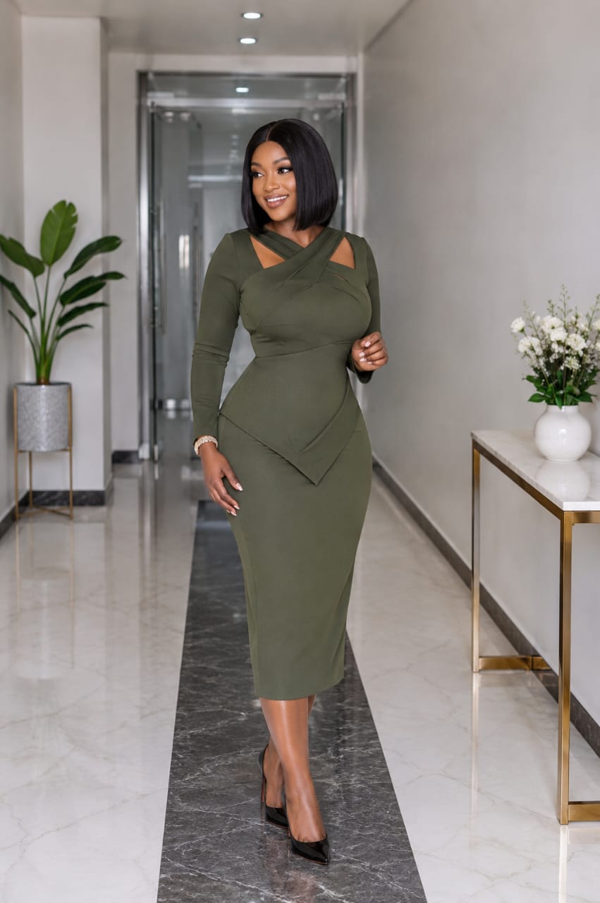 Olive Green Dress - Assorted