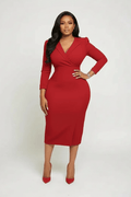 Rev Office Dress - Black