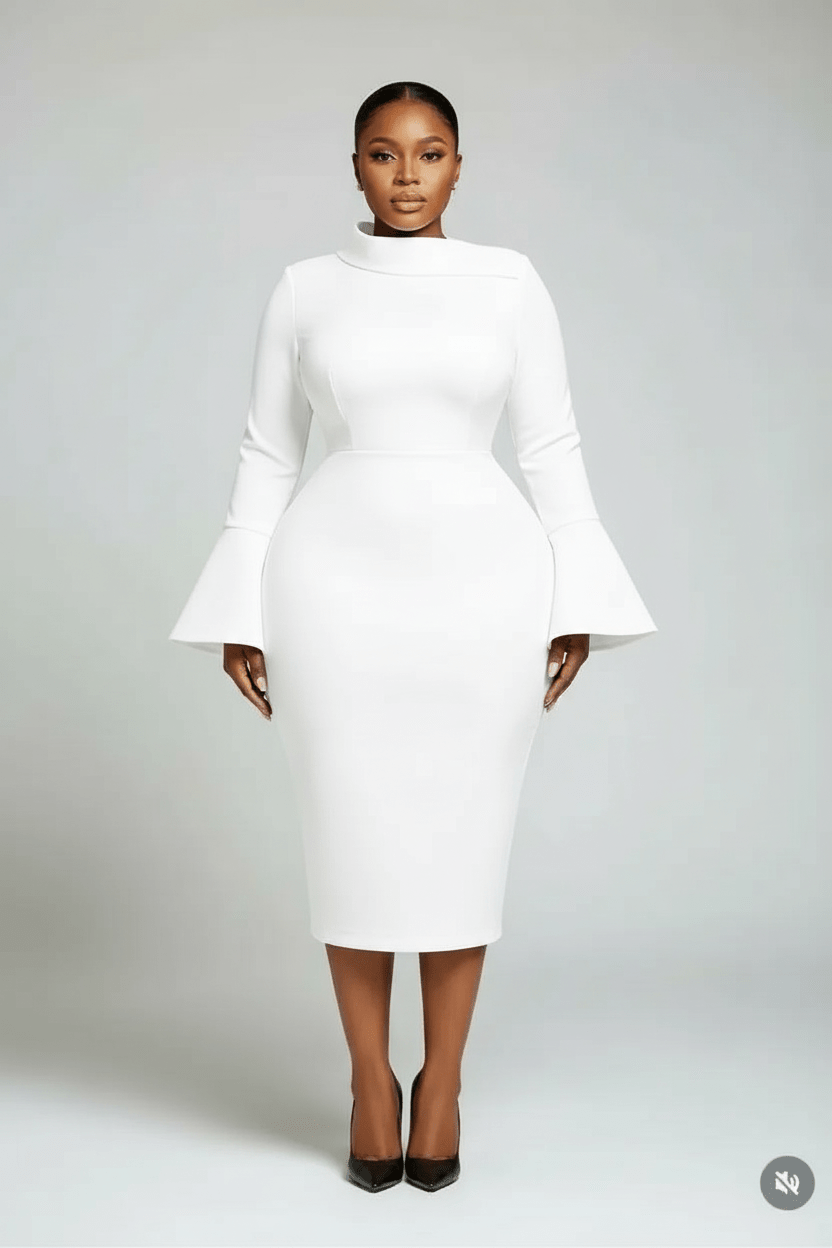 Kai Office Dress - Black
