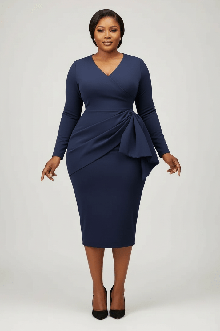 Lo Office Dress - Black