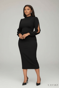 Ose Office Dress - Black