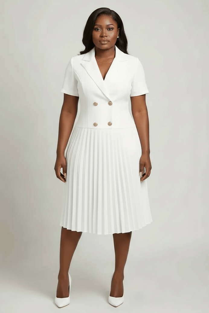 Nia Power Suit dress - view 2