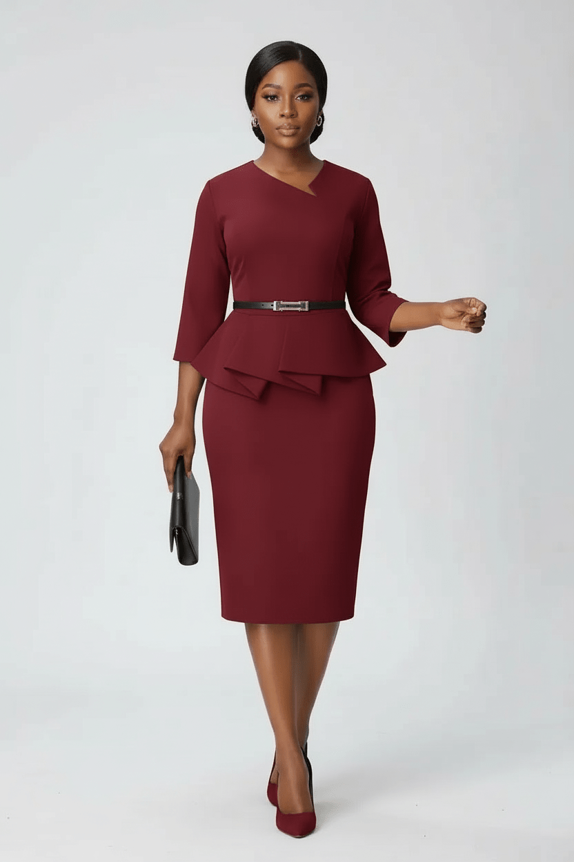 Formal Office Dress - view 2