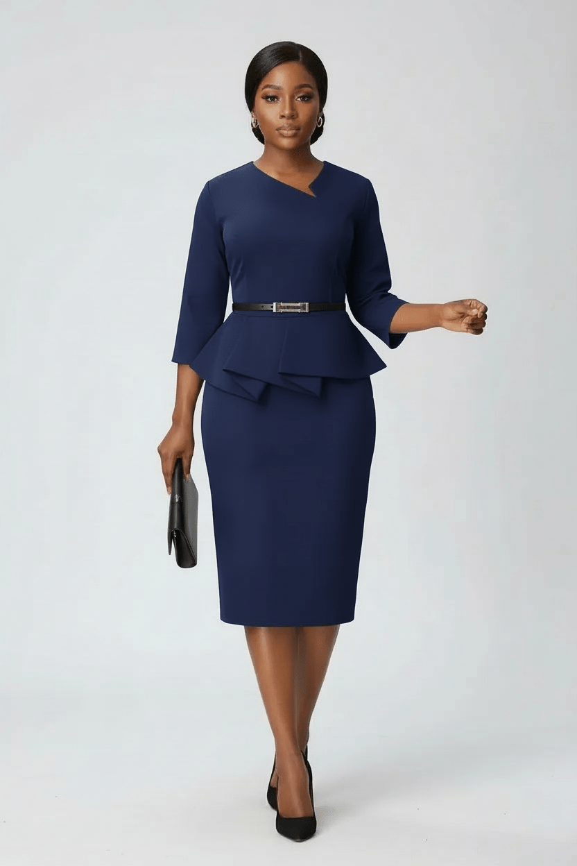 Formal Office Dress - view 3