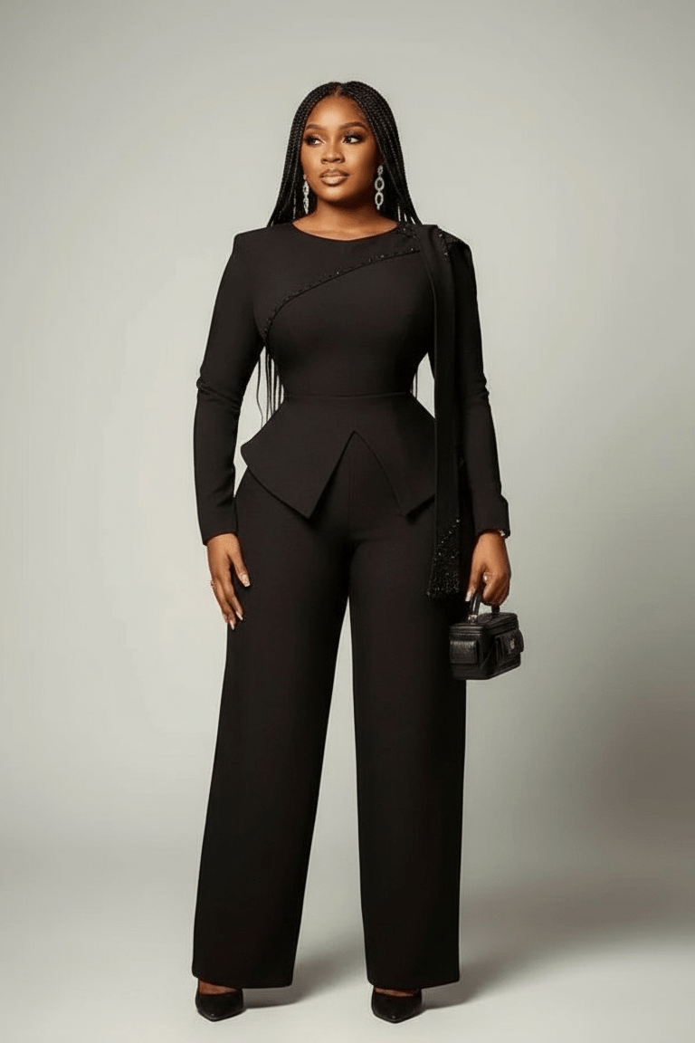 Signature Tailored Top and Pant Set