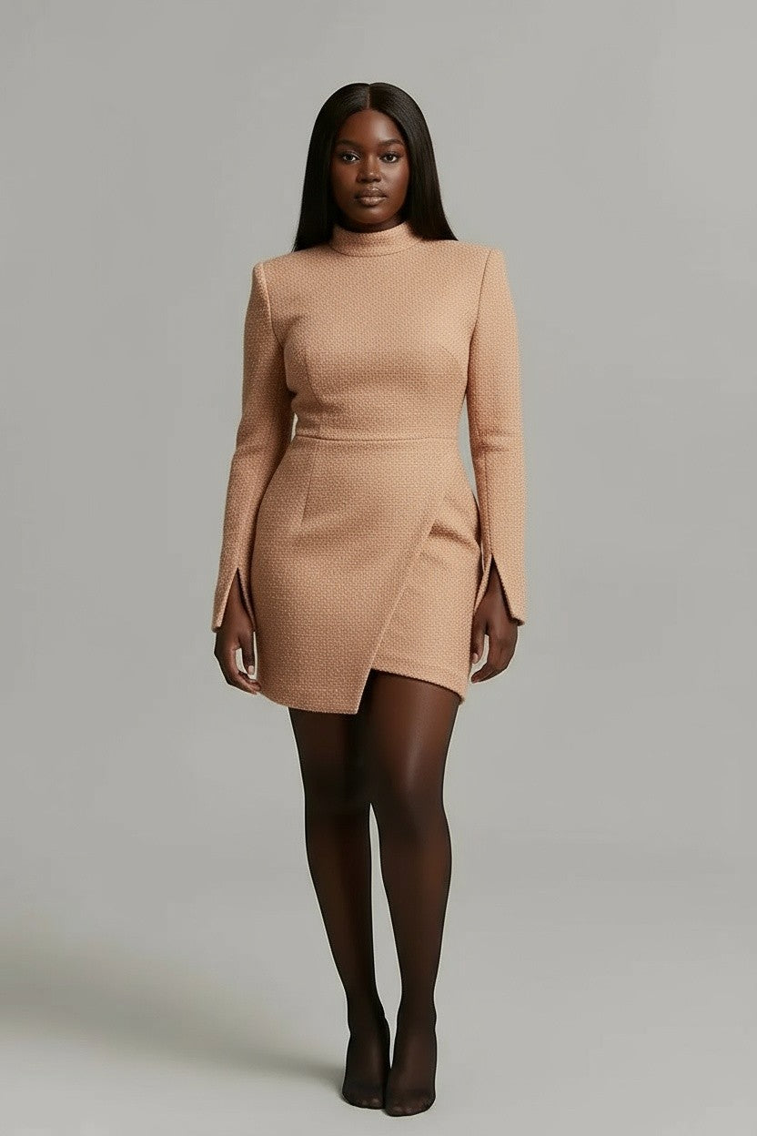 Tweed Office Dress - view 2