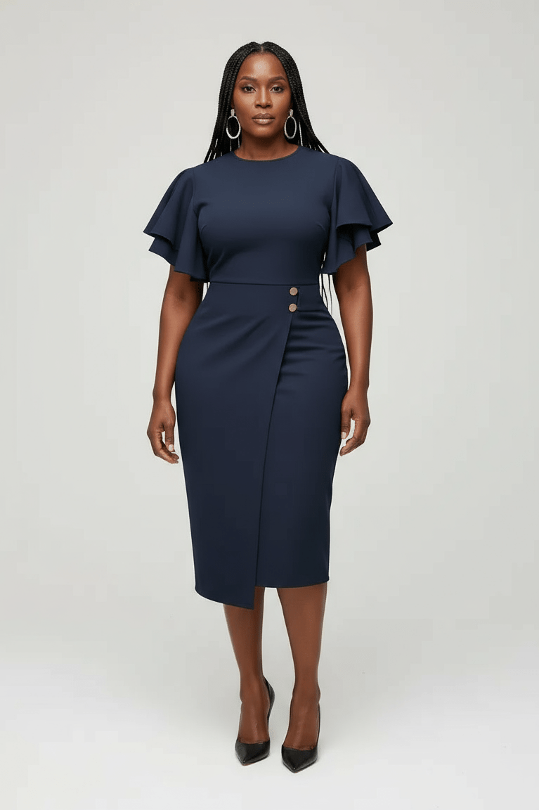 Ebi Office Dress - view 3