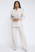 Detailed Tailored Blazer & Trouser Set