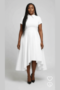 Maxi Office Dress - Blue