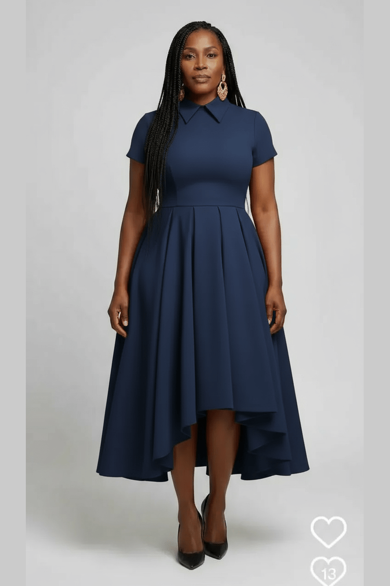Maxi Office Dress - view 3