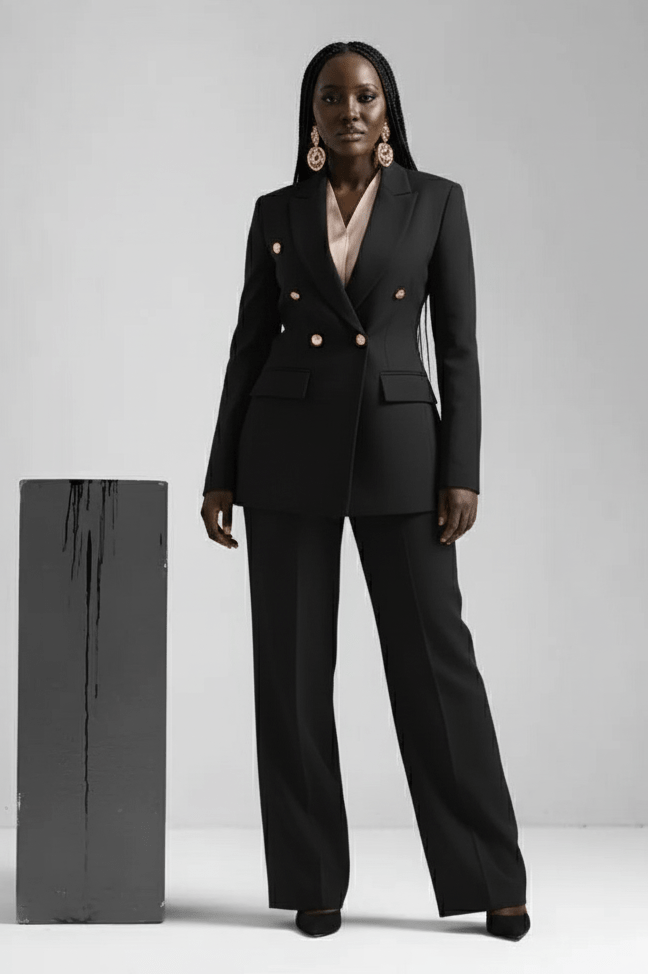 Formal Tailored Blazer & Trouser Set - view 3