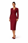 Terry Office Dress - Black