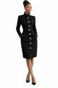 Yces Office Dress - Black
