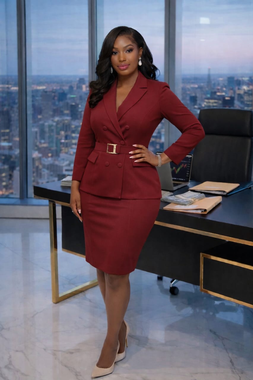 Sade Blazer and Tailored Skirt Co-ord - view 2