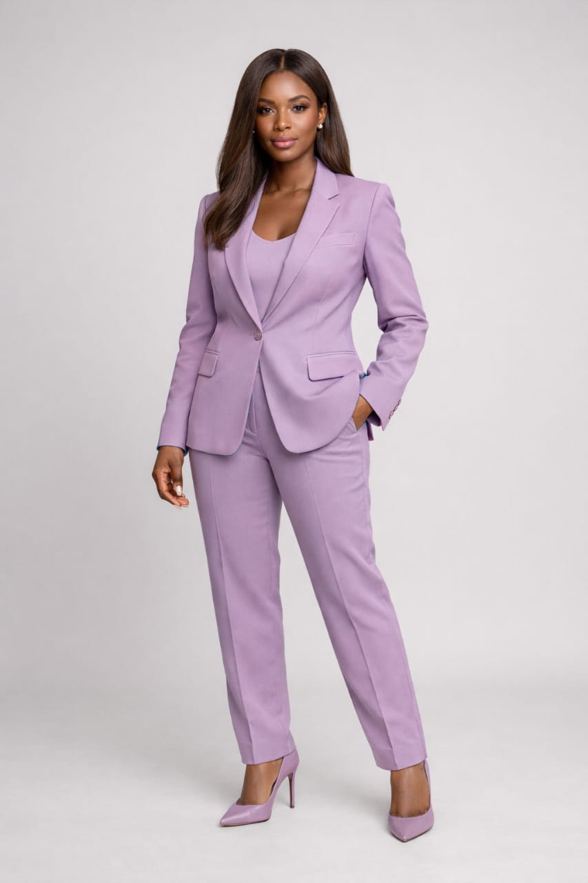 Kendi Bow Tailored Blazer & Trouser Set - view 2