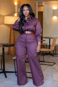 Chidinma Wide-Leg Tailored Jumpsuit