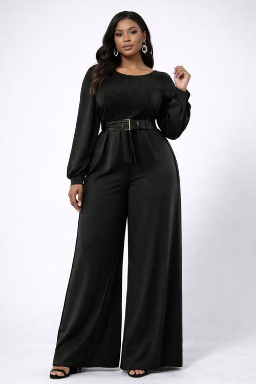 Chisom Wide-Leg Tailored Jumpsuit