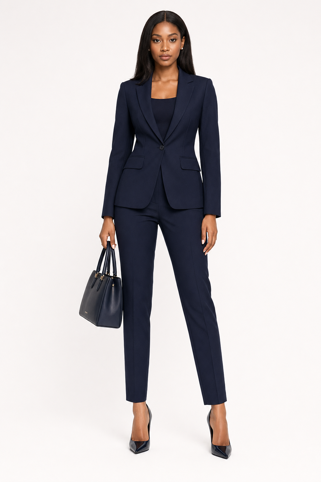Classic Blazer & Tailored Trouser Set - view 2